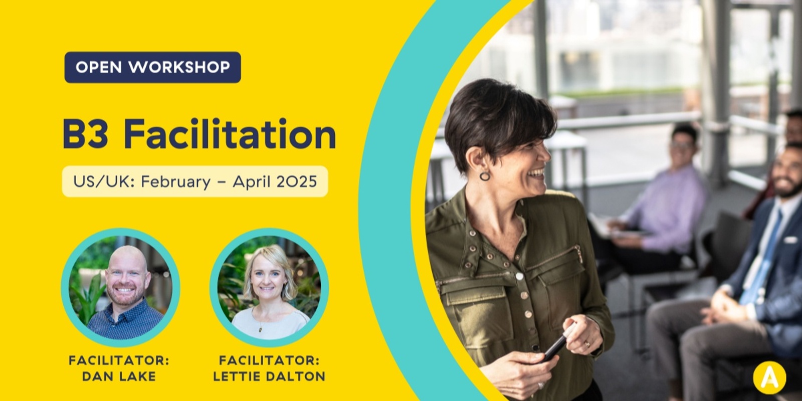 Banner image for February - April cohort (US / UK) - B3 Facilitation