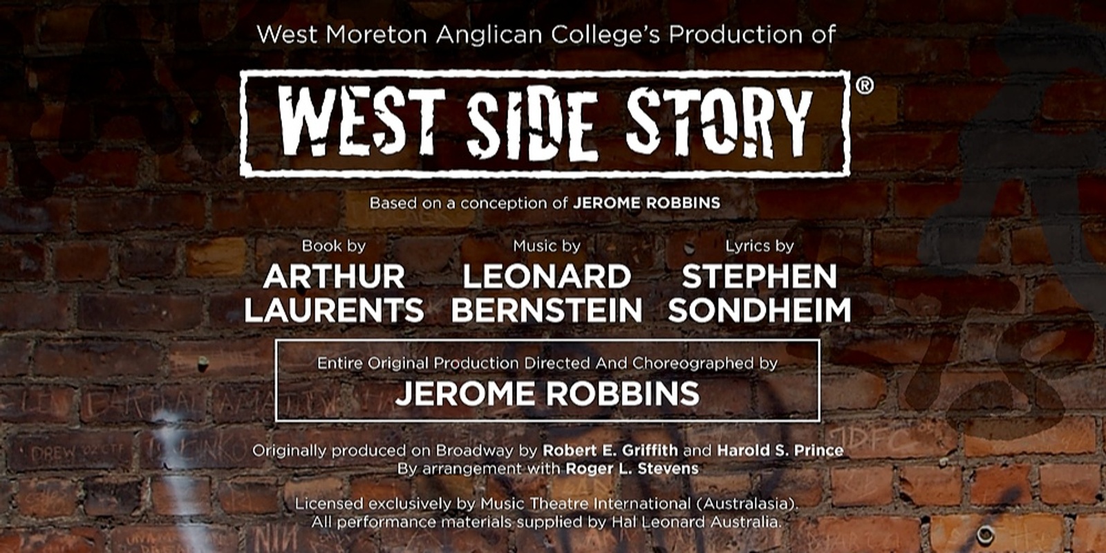 Banner image for 2023 West Moreton Anglican College Musical - West Side Story