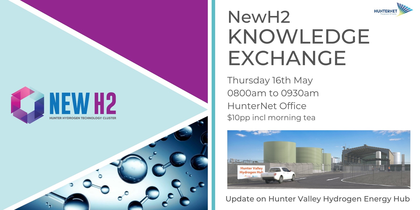 Banner image for NewH2 Knowledge Exchange - May