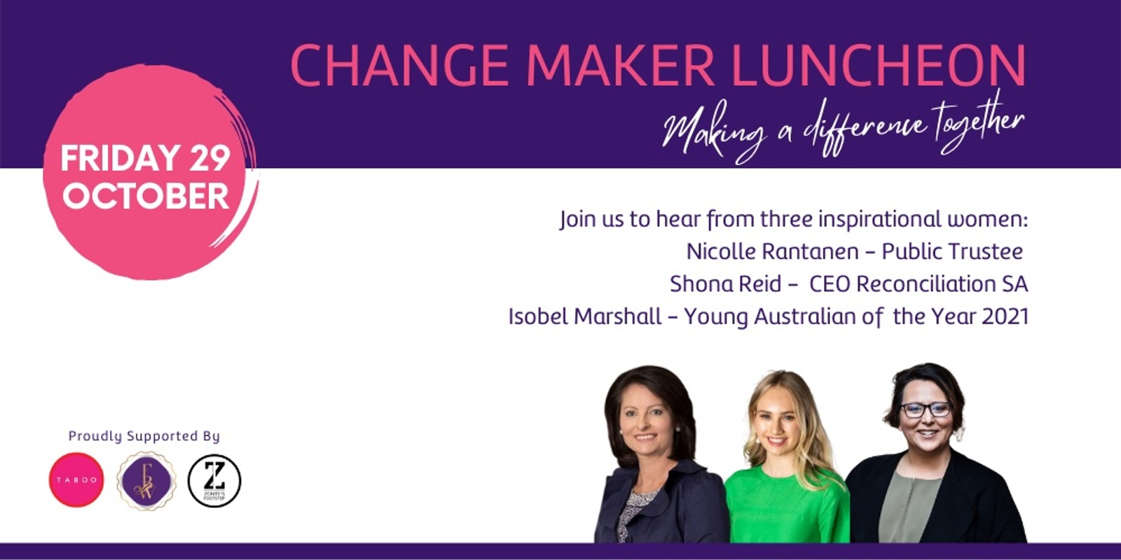 Banner image for Changemaker Series Luncheon 