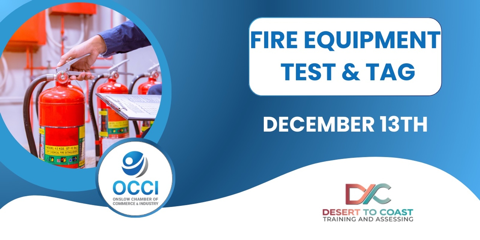 Banner image for Fire Equipment Test & Tag Training