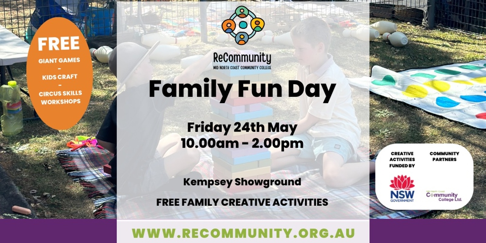 Banner image for Family Fun Day - Kempsey