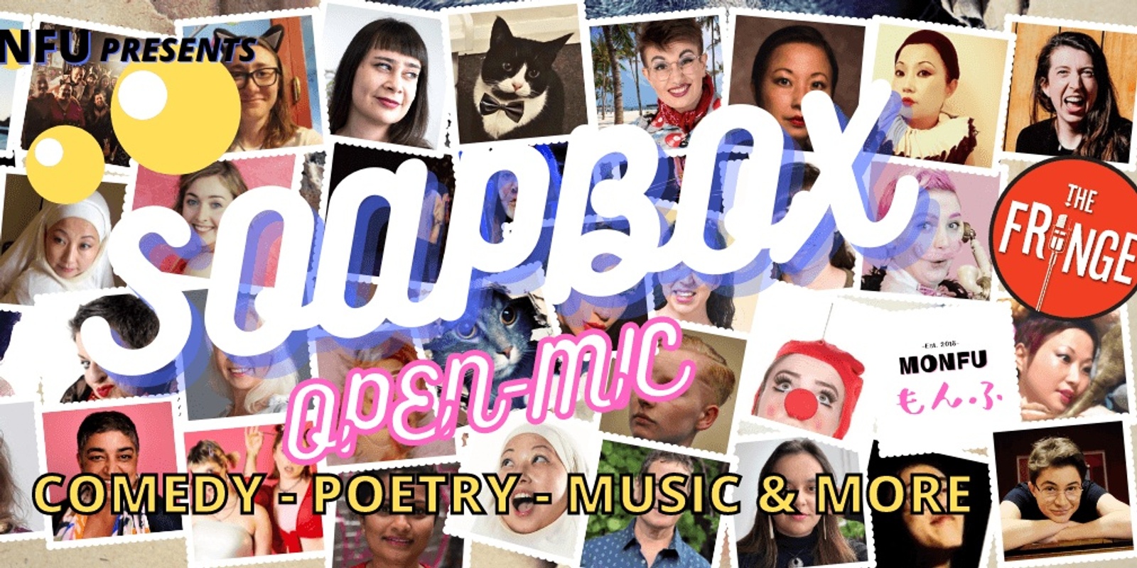 Banner image for SOAPBOX Women & Non-Binary Open-Mic 