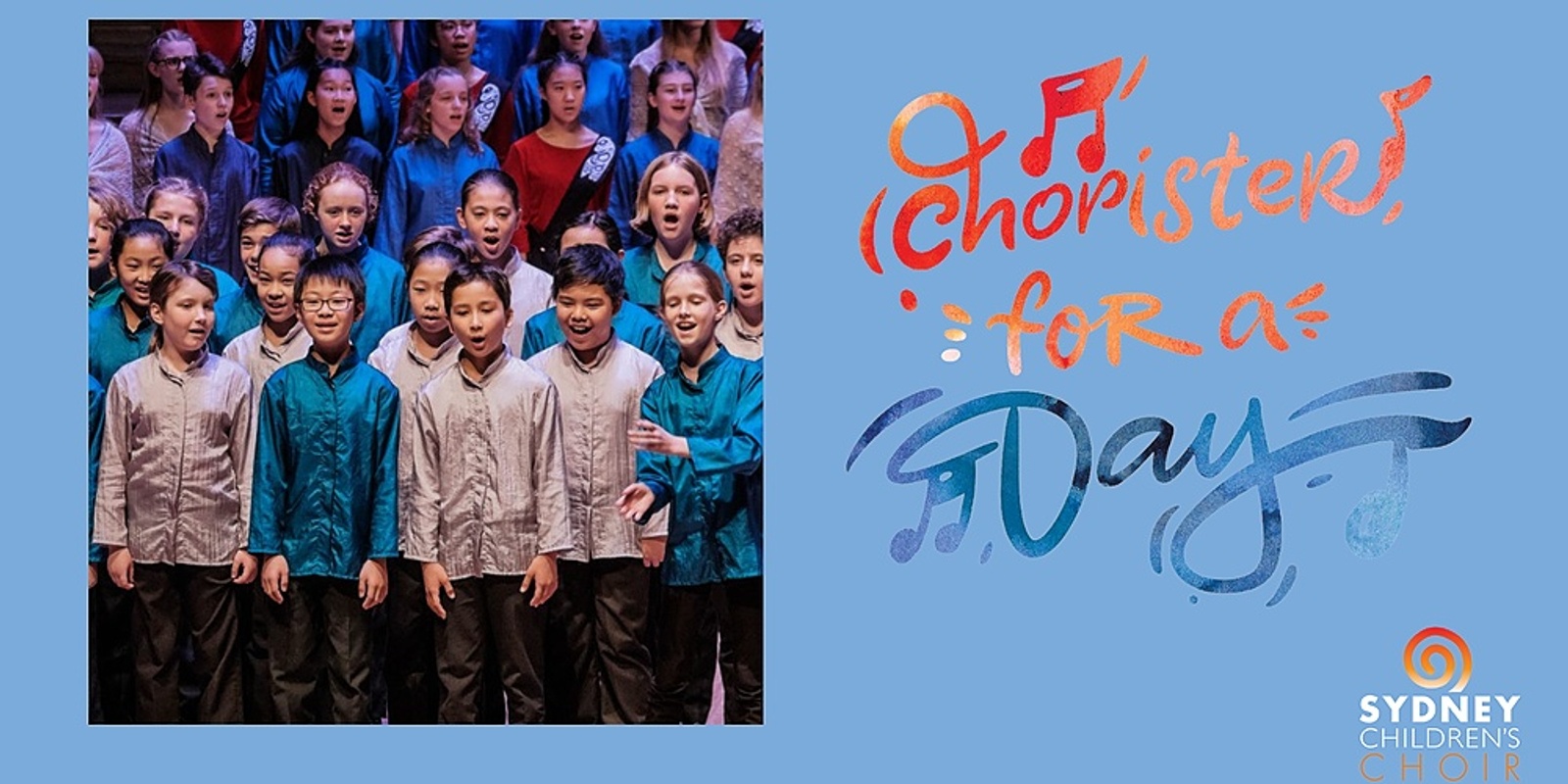 Banner image for Sydney Children's Choir - Chorister for a Day