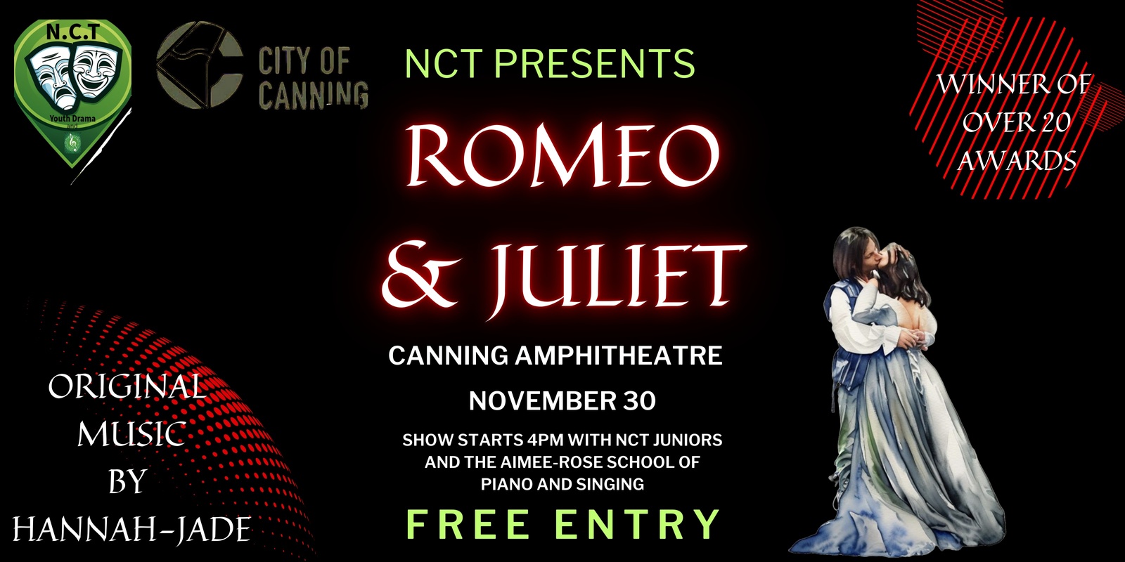 Banner image for Romeo and Juliet 