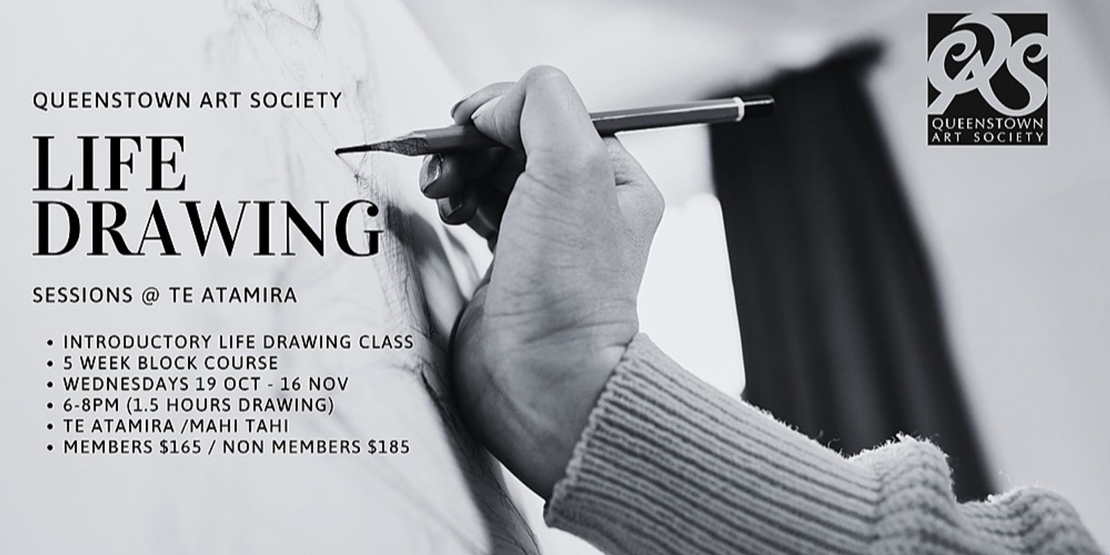 Life Drawing Sessions At Te Atamira Humanitix