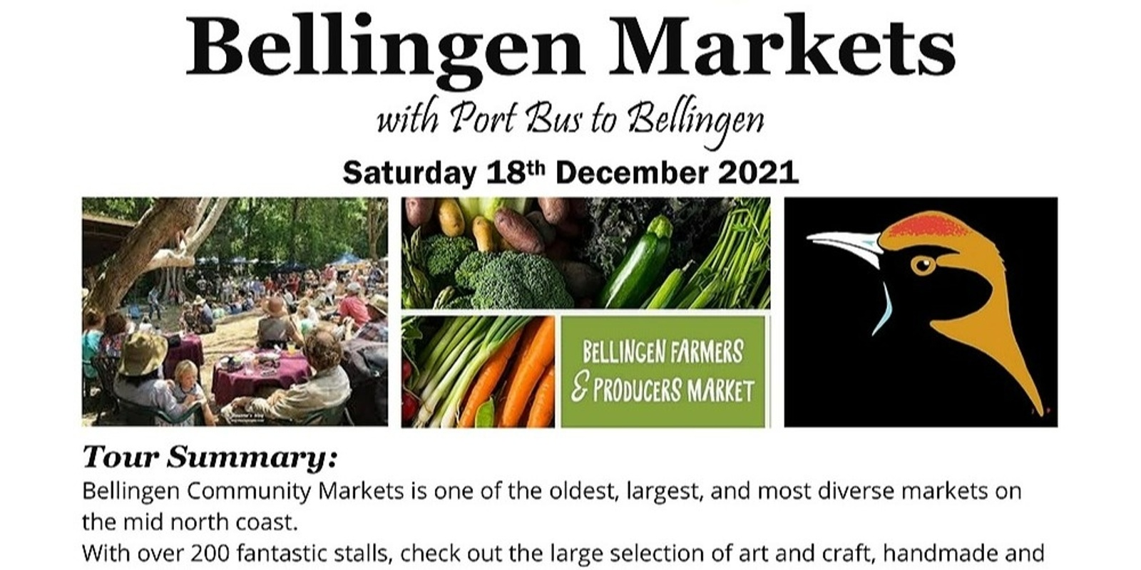 Banner image for Bellingen Markets December 21