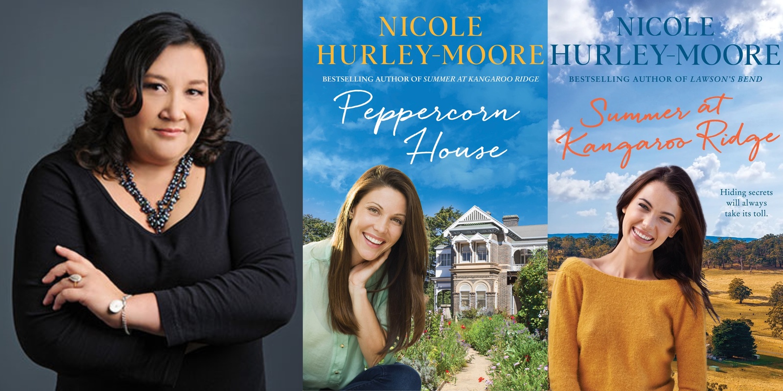 Banner image for Nicole Hurley-Moore: Fiction Writing - How to write great characters & other tips!