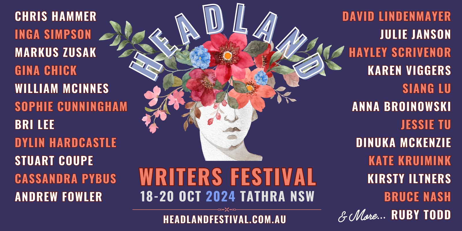 Banner image for Headland Writers Festival 2024