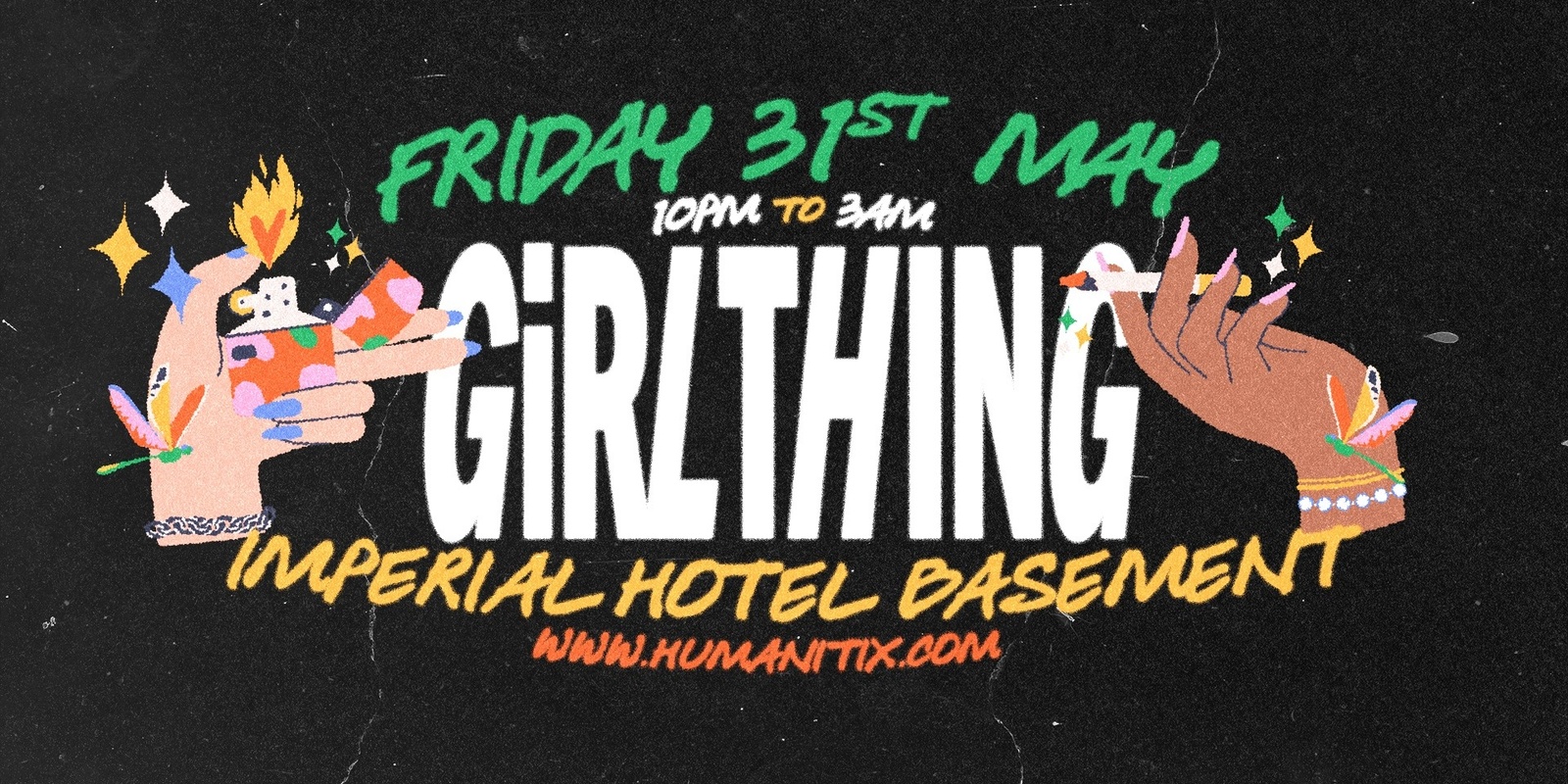 Banner image for ☆ GiRLTHING ☆ FRIDAY 31ST MAY ☆