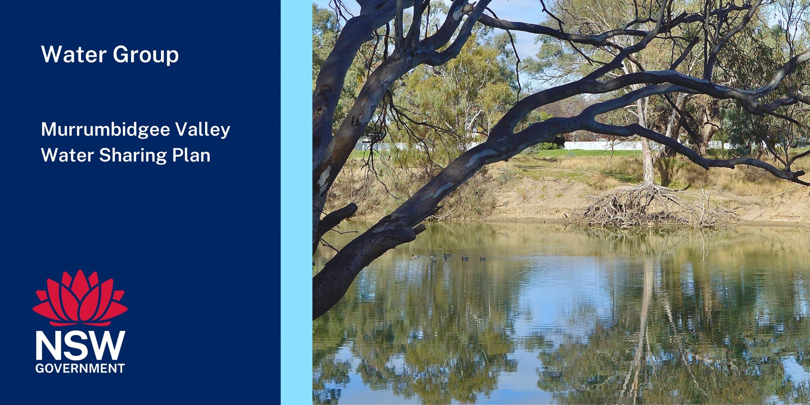 Banner image for Draft Water Sharing Plan for the Murrumbidgee Unregulated River Water Sources 2025– Griffith information session