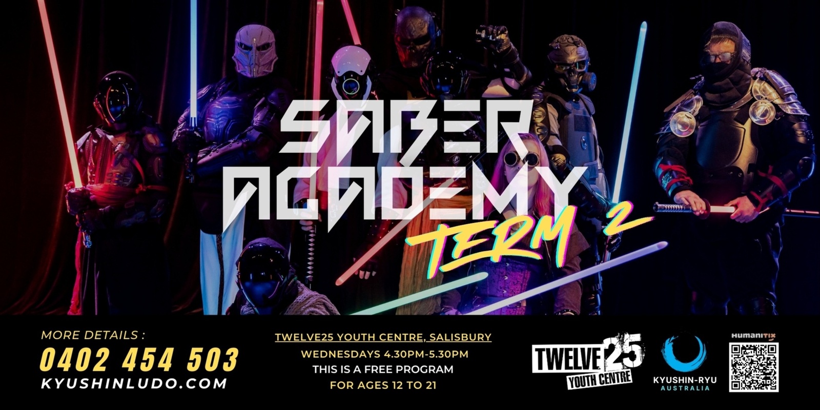 Banner image for Saber Academy - Twelve25 Youth Program