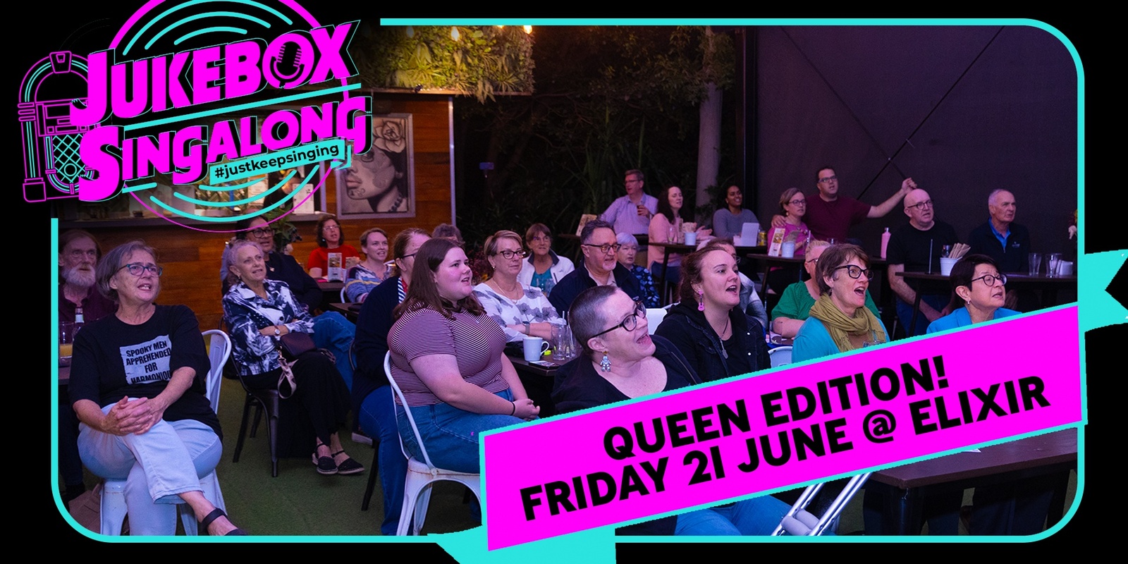 Banner image for JUKEBOX SINGALONG - Queen Edition