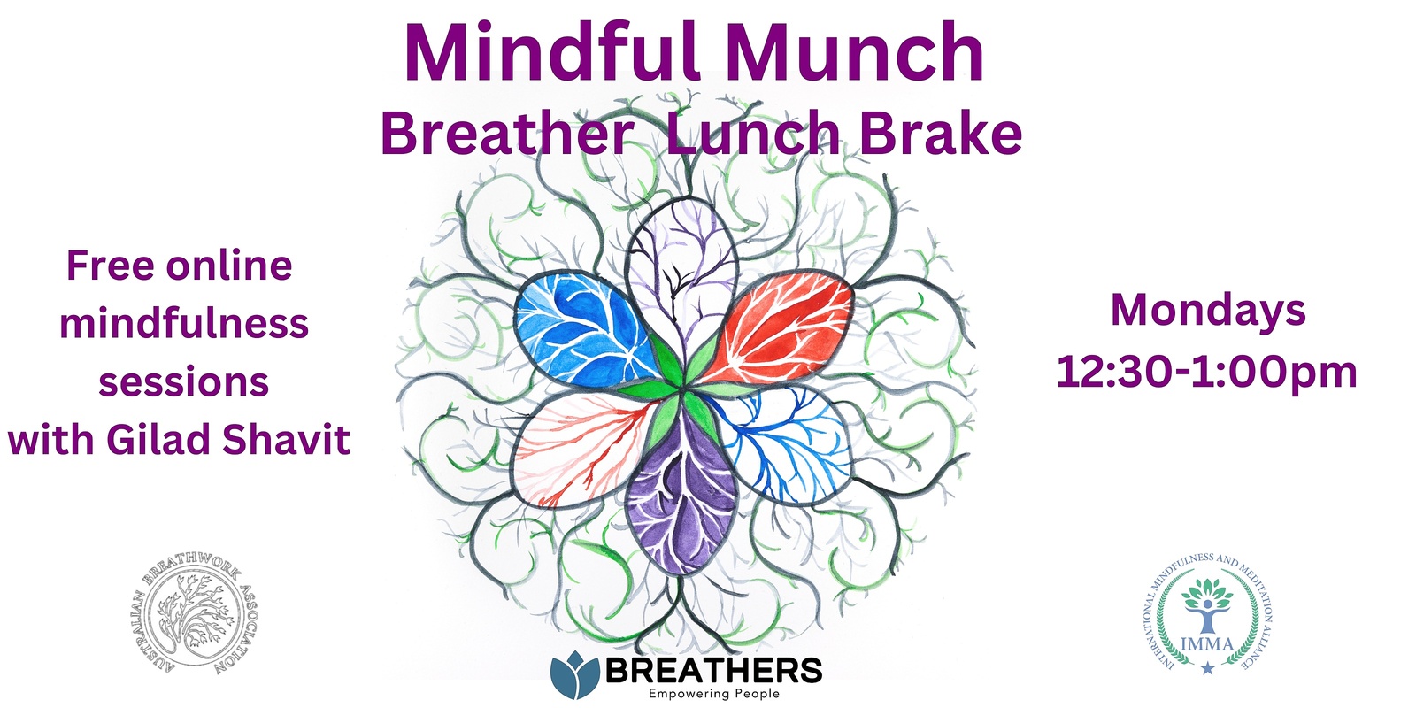Banner image for Mindful Munch: Breather  Lunch Brake
