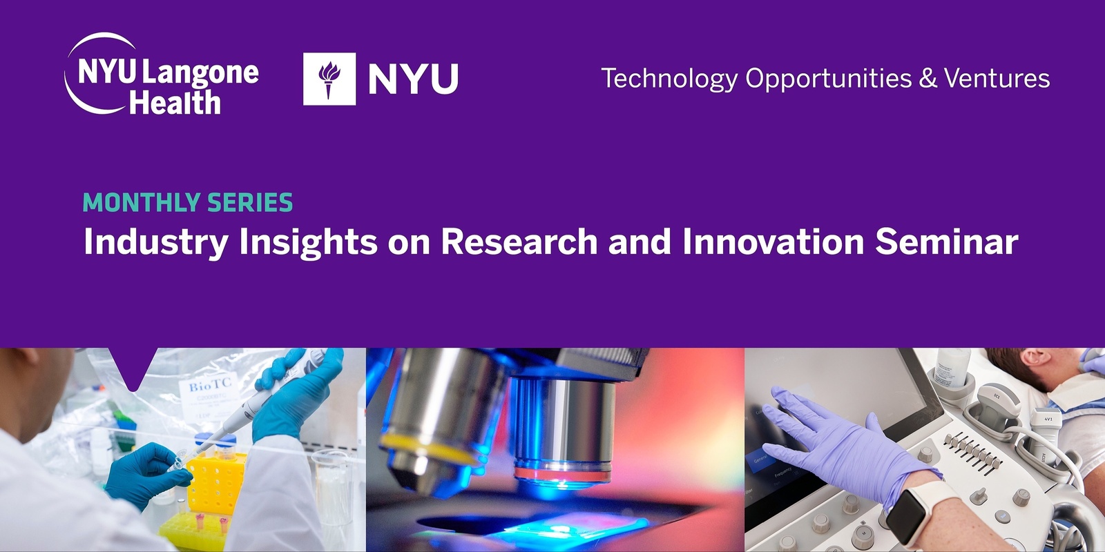 Banner image for Industry Insights on Research and Innovation Seminars