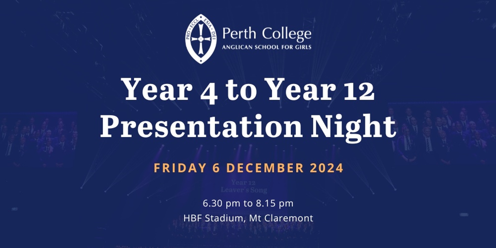 Banner image for Perth College | Presentation Night 2024