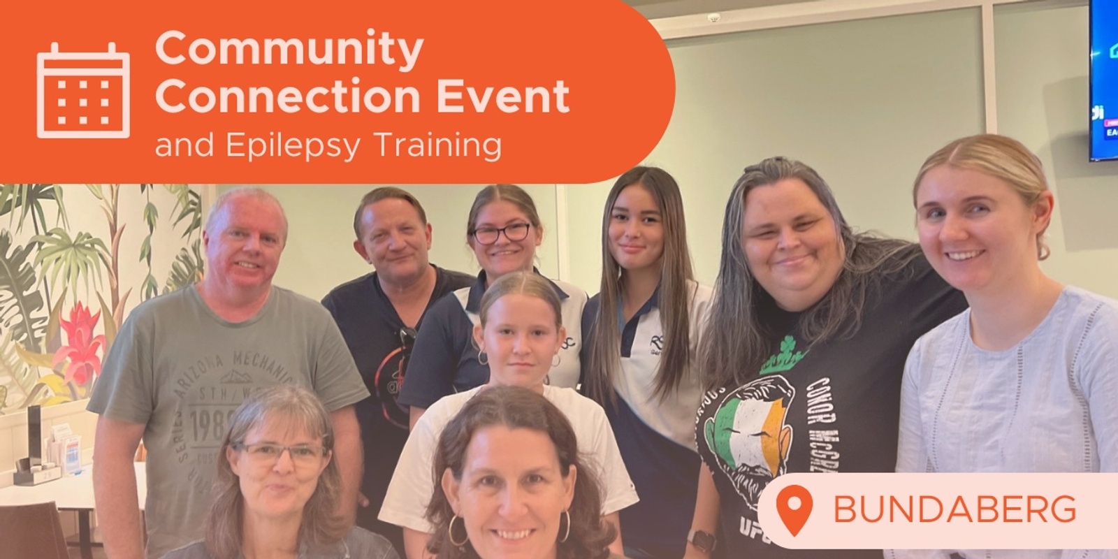 Banner image for Bundaberg Get Epilepsy Smart & connect with our supportive community 27 March