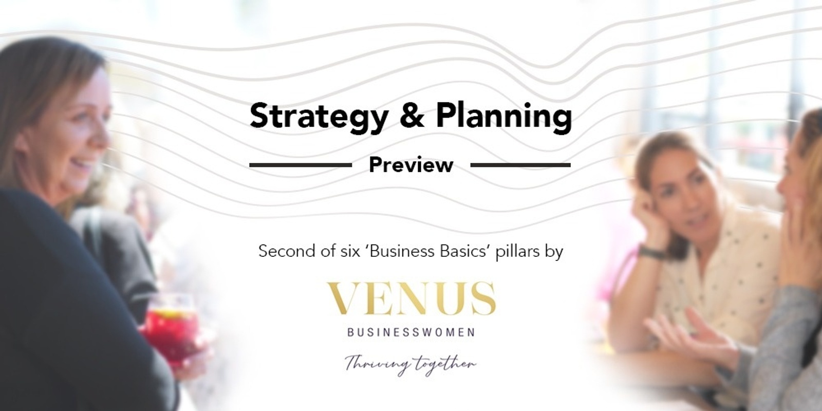 Banner image for Strategy & Planning Preview by Venus Businesswomen