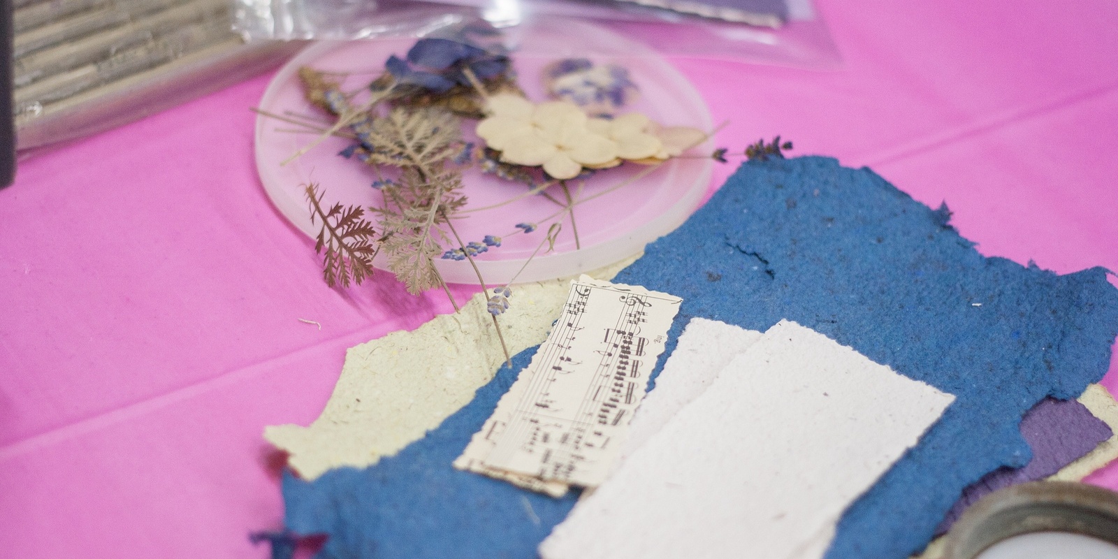 Banner image for Homechool - Paper Making