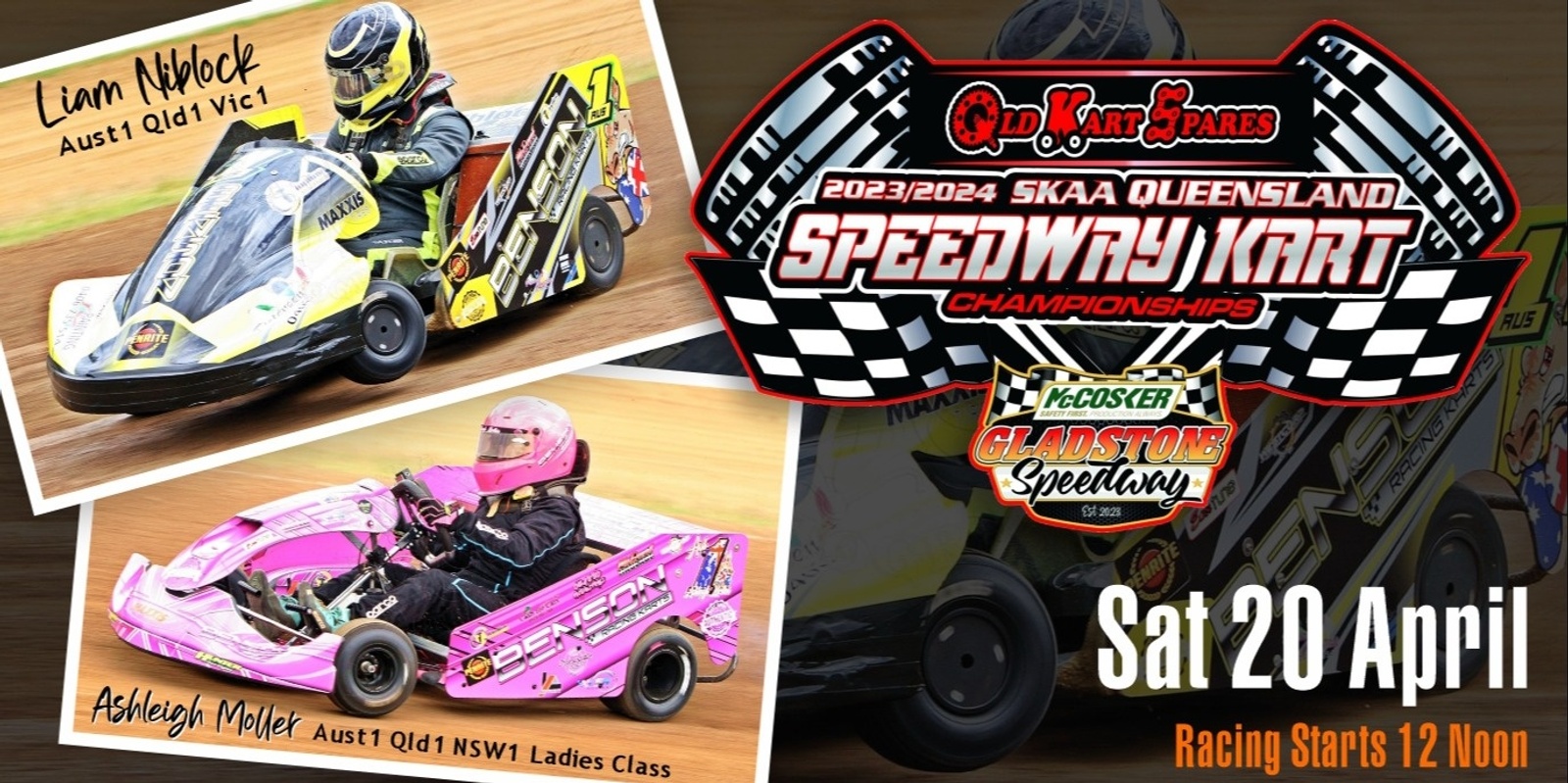 Banner image for Speedway Karts - Queensland Championships