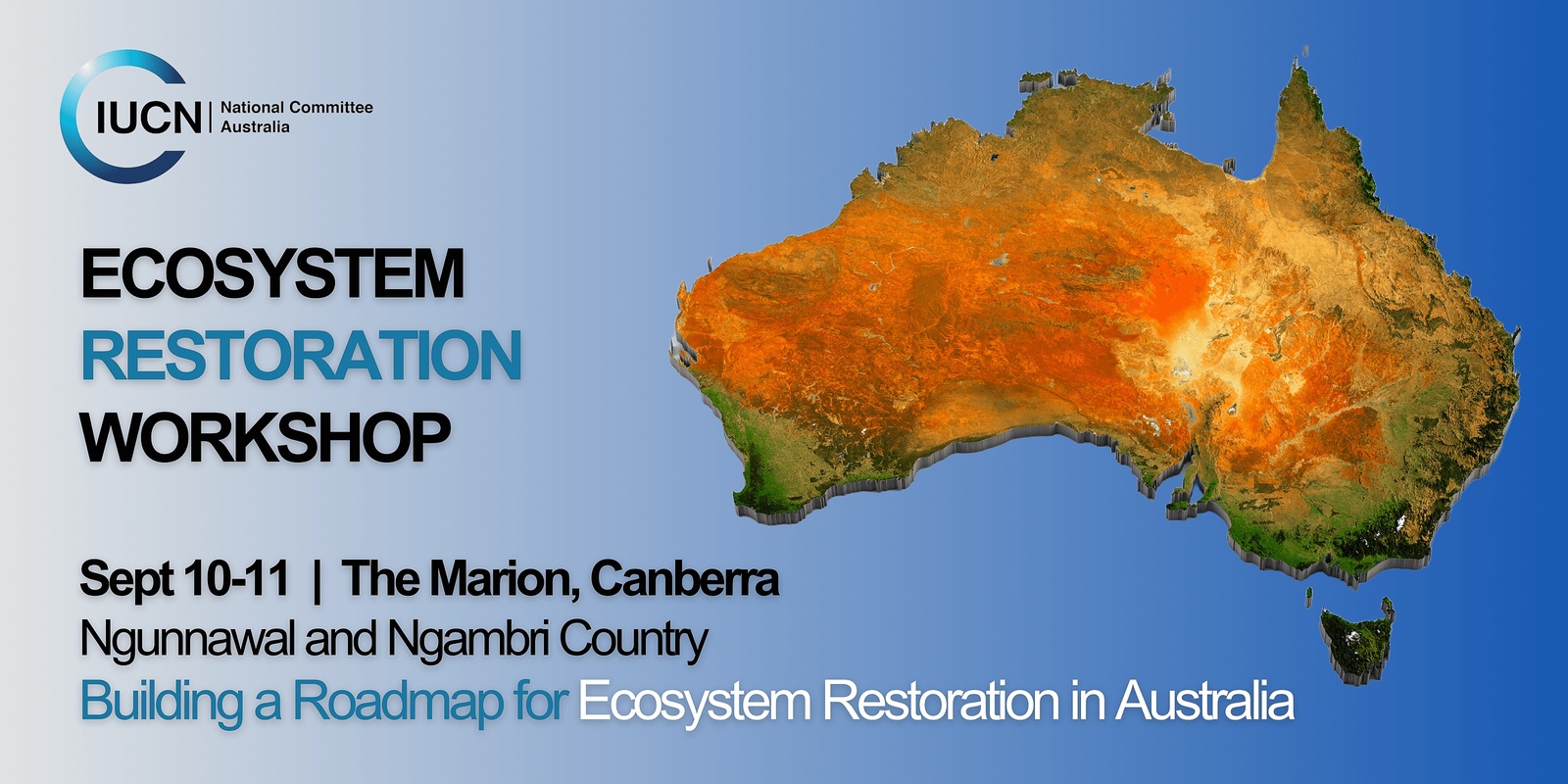 Banner image for ACIUCN Ecosystem Restoration Workshop