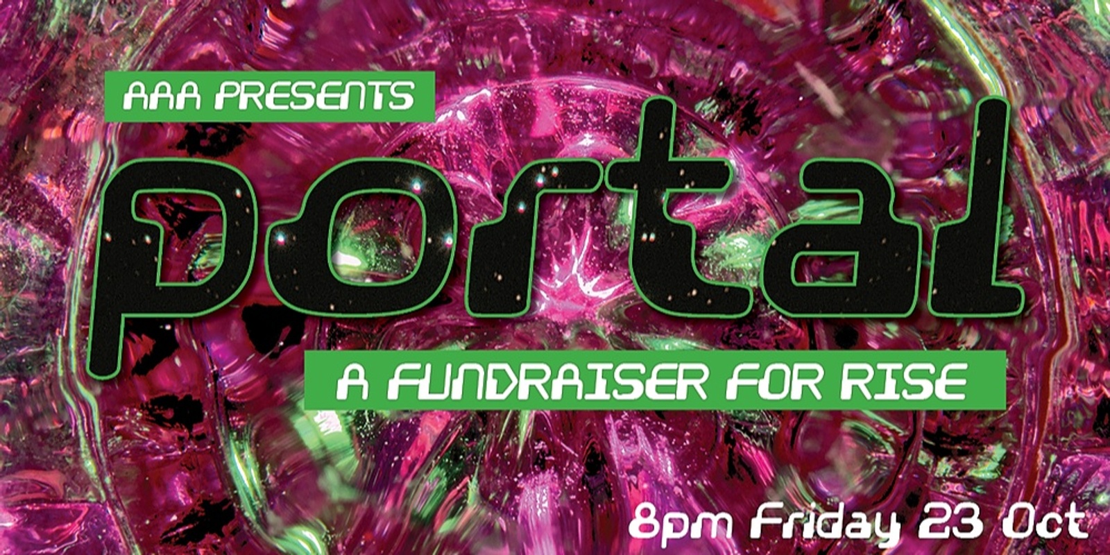 Banner image for AAA presents Portal: A fundraiser for RISE