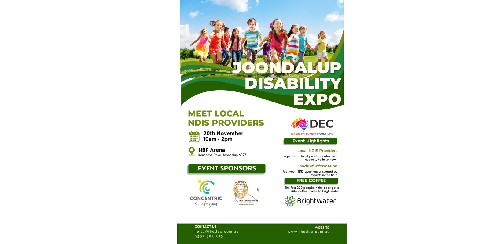 Banner image for The Disability Events Community (The DEC) Joondalup Disability Expo