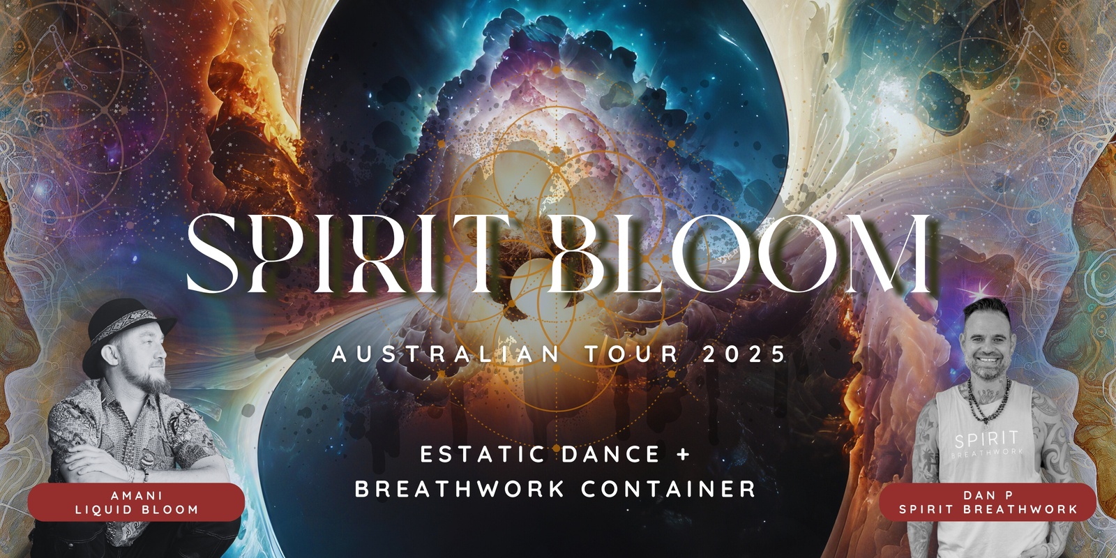 Banner image for SPIRIT BLOOM | Australian Tour - Perth | Dan P + Liquid Bloom