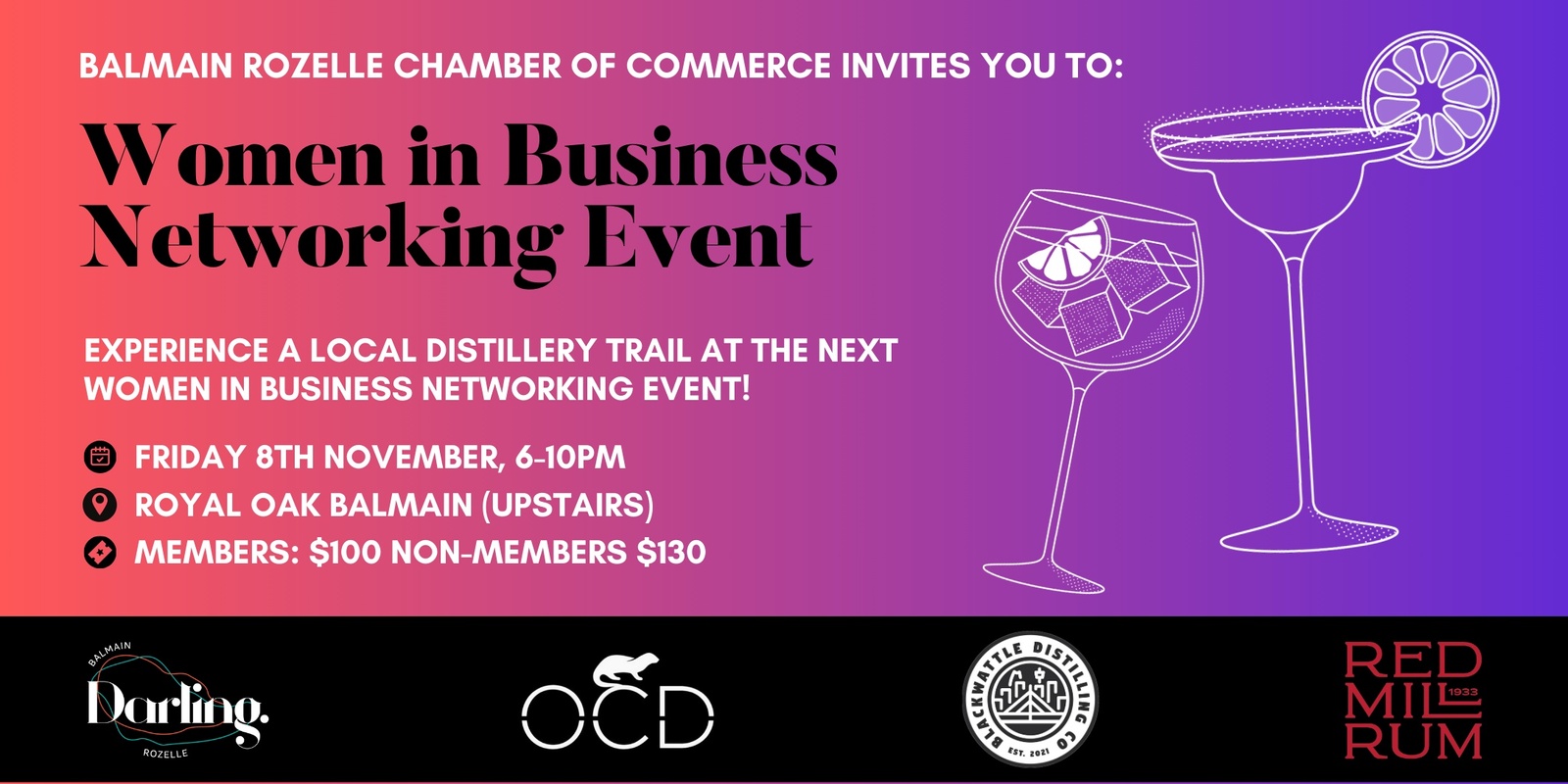 Banner image for Women in Business Event - Friday 8 November 