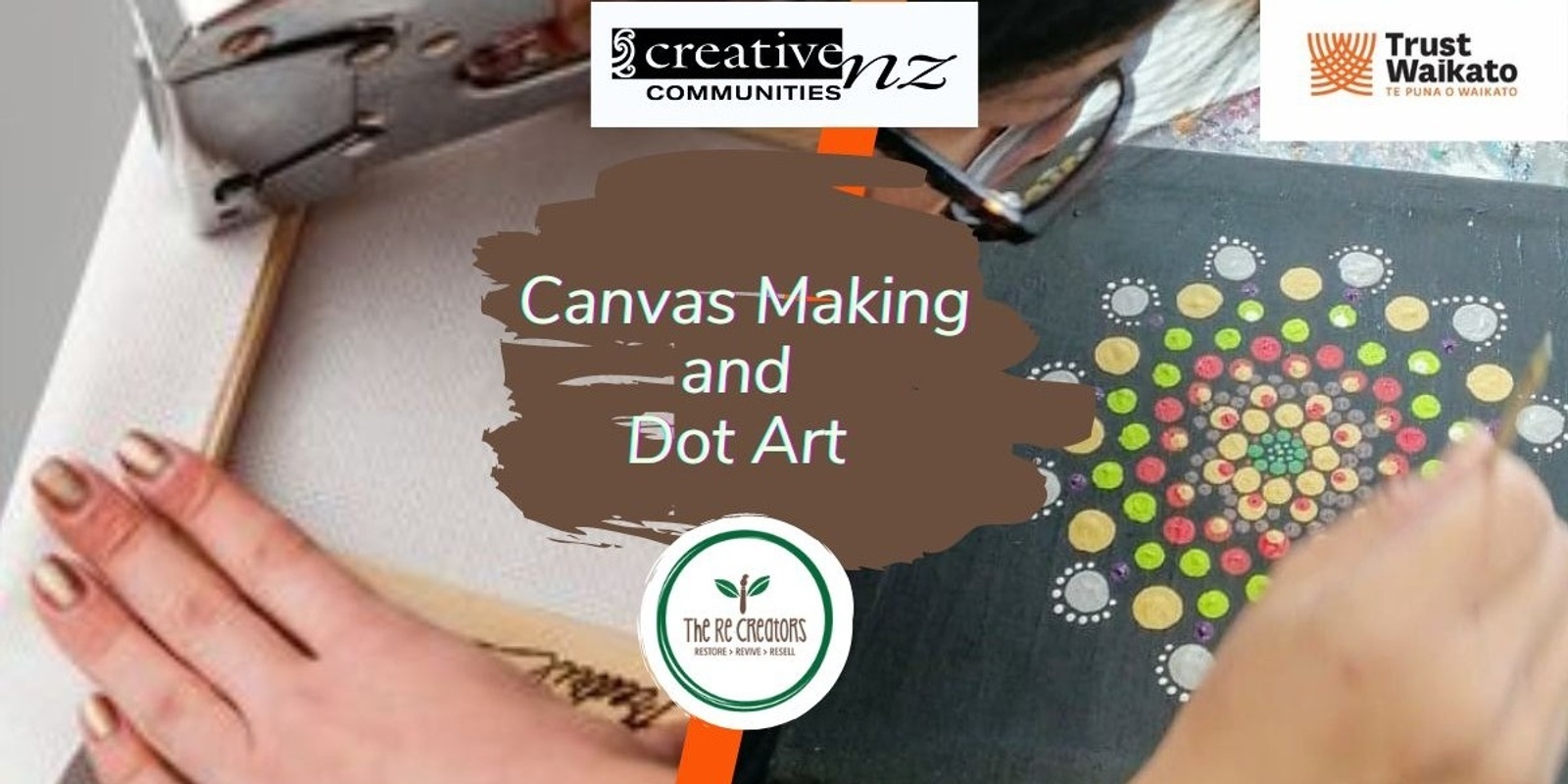 Banner image for Canvas Making & Dot Art, Go Eco, Friday, 21 July, 6.00pm- 8.00pm