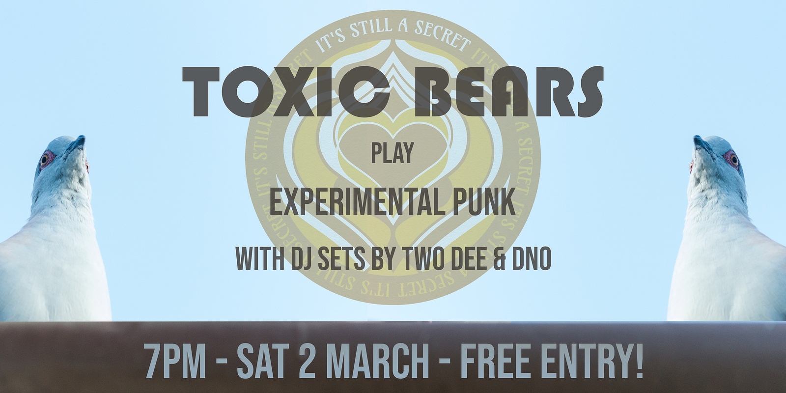 Banner image for Toxic Bears Play: Experimental Punk