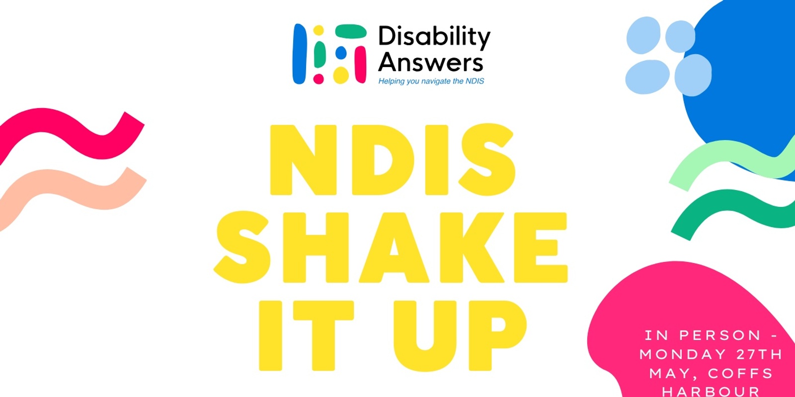 Banner image for NDIS Shake it up
