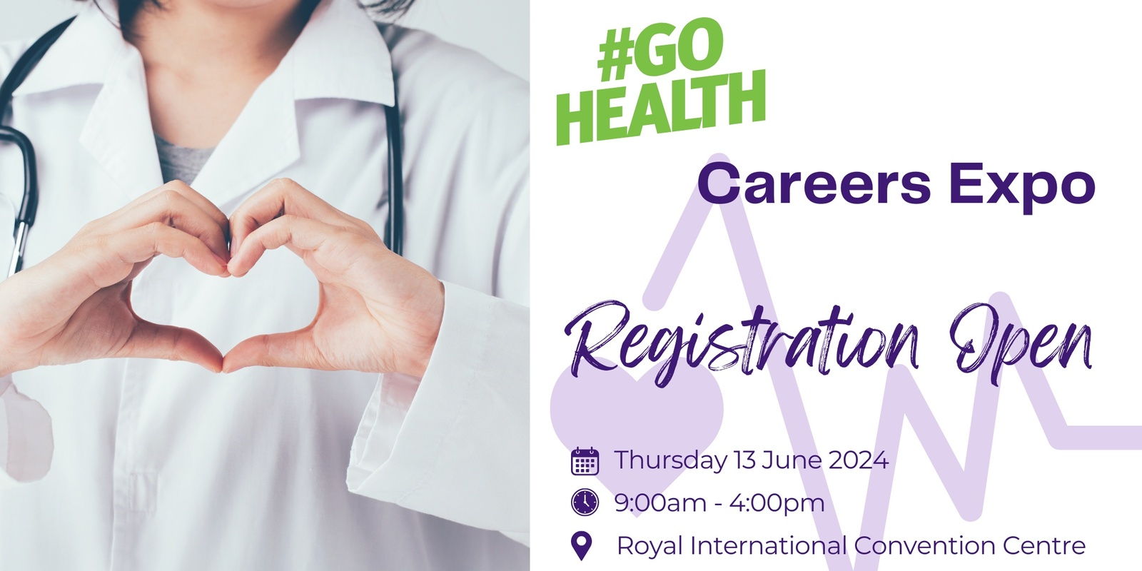Banner image for #GoHealth Careers Expo