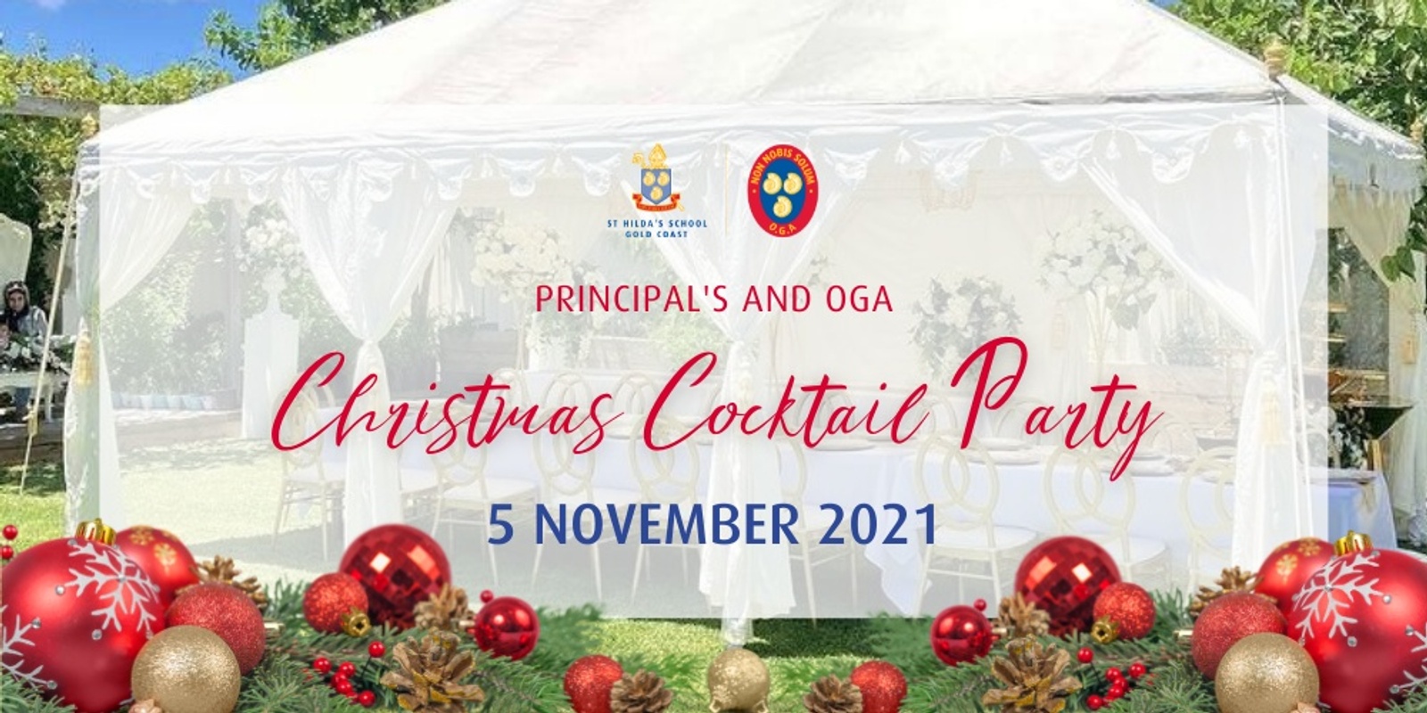 Banner image for Principal’s and OGA Christmas Cocktail Party 