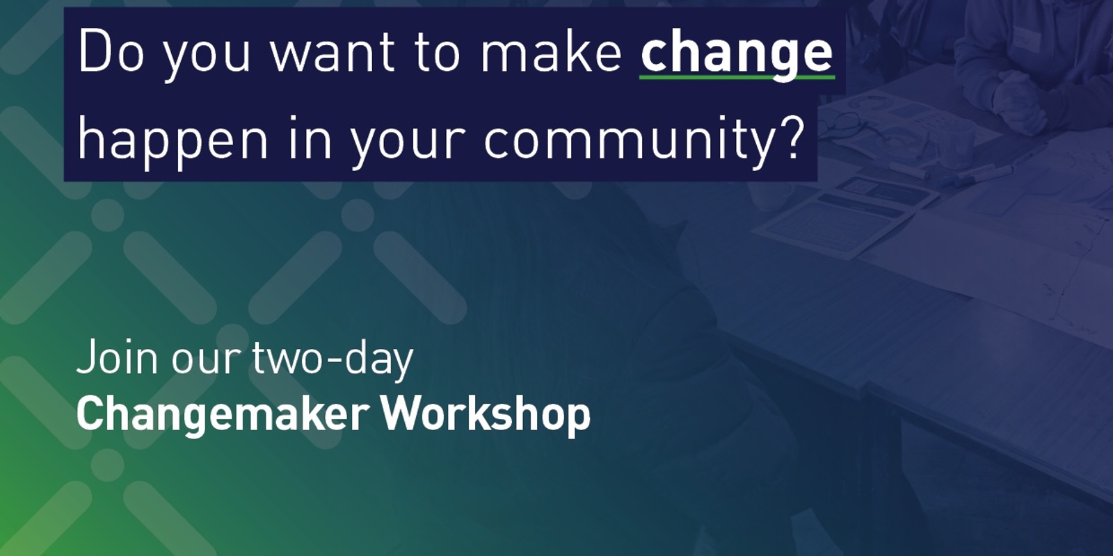 Banner image for Exmouth Changemaker Workshop  