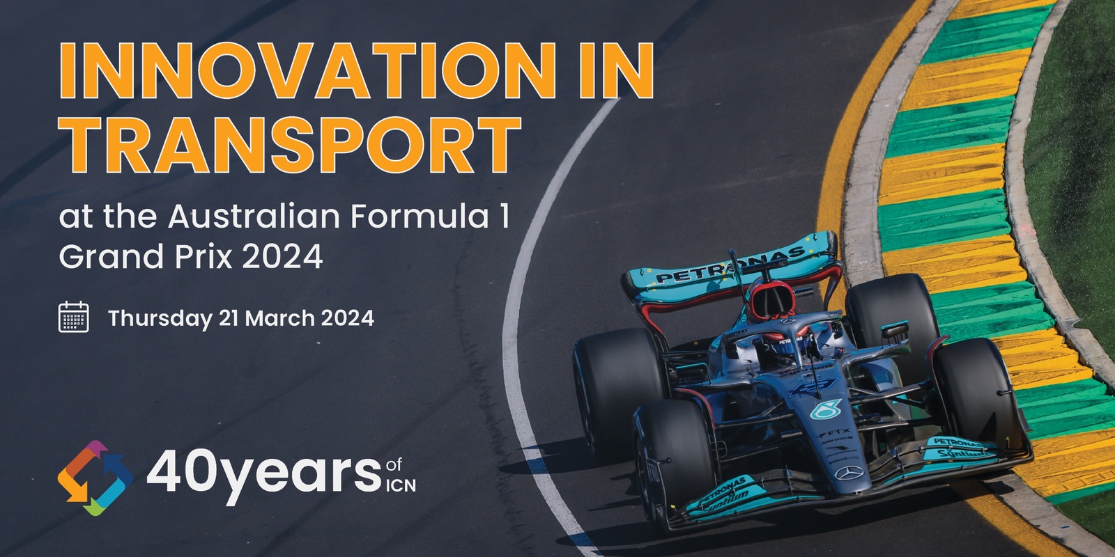 Banner image for Australian Formula 1 Grand Prix 2024: Innovation in Transport