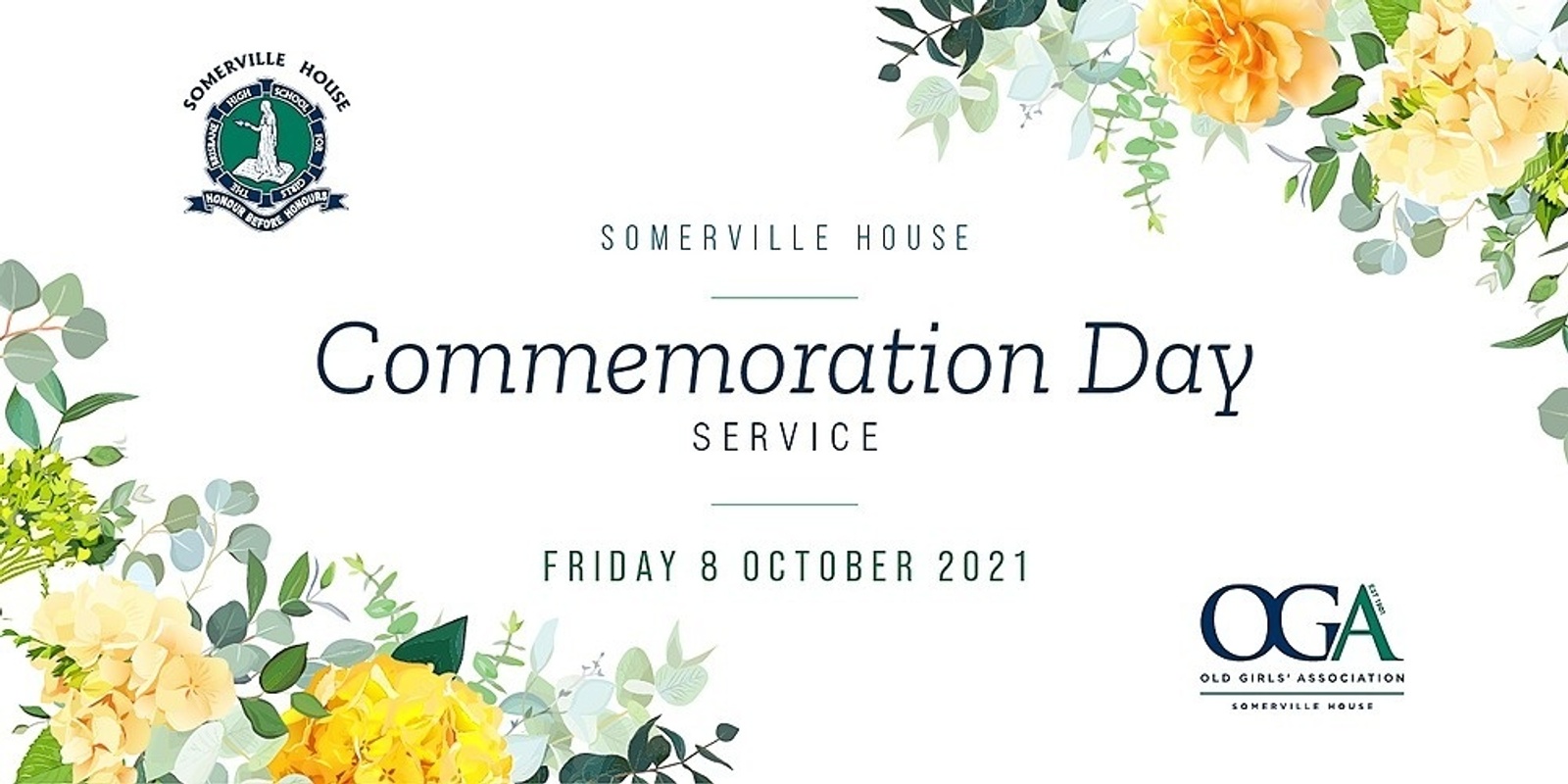 Banner image for Somerville House 2021 Commemoration Day Service and Lunch