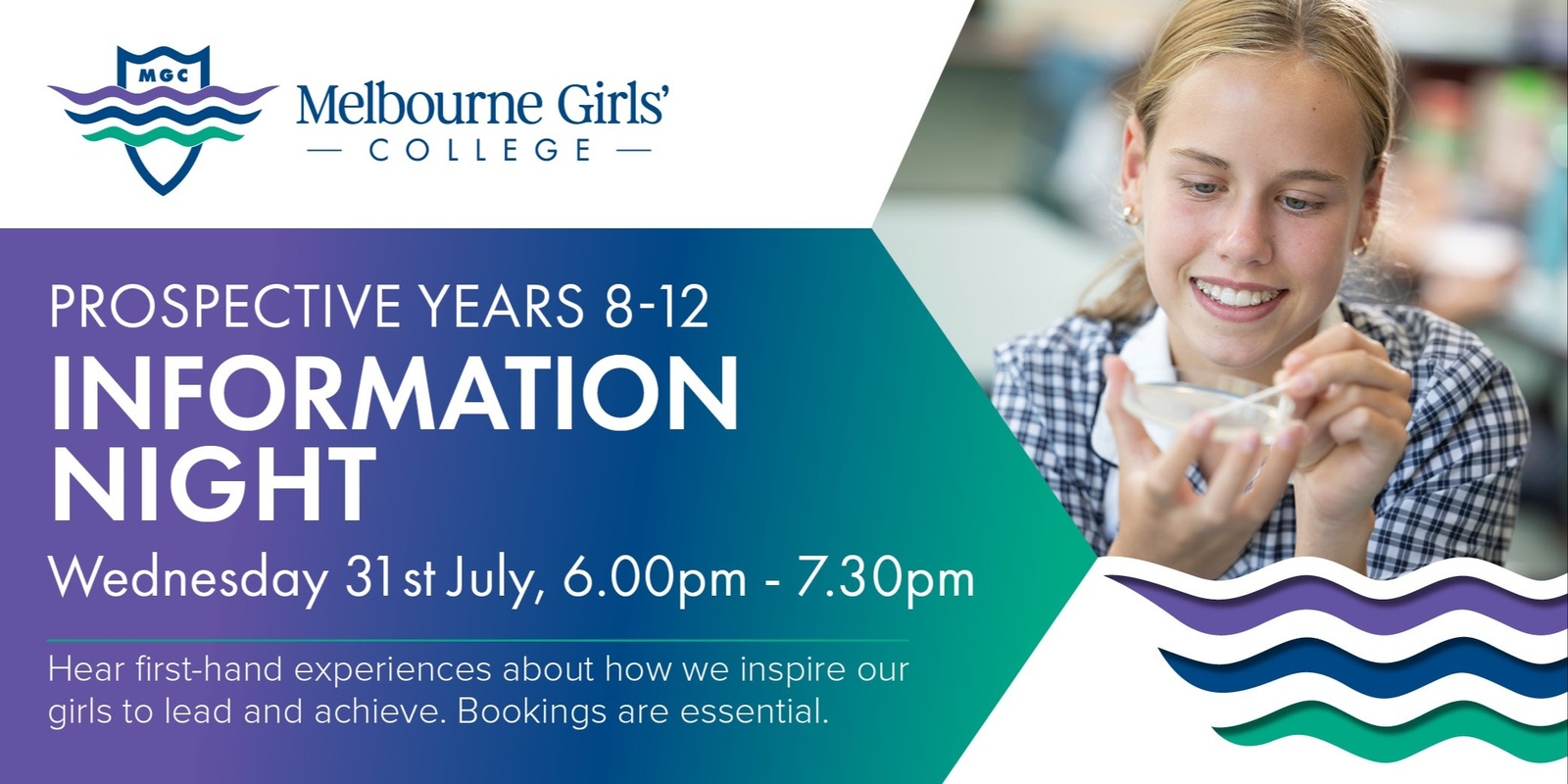 Banner image for Prospective Years 8-12 2025 Information Night 