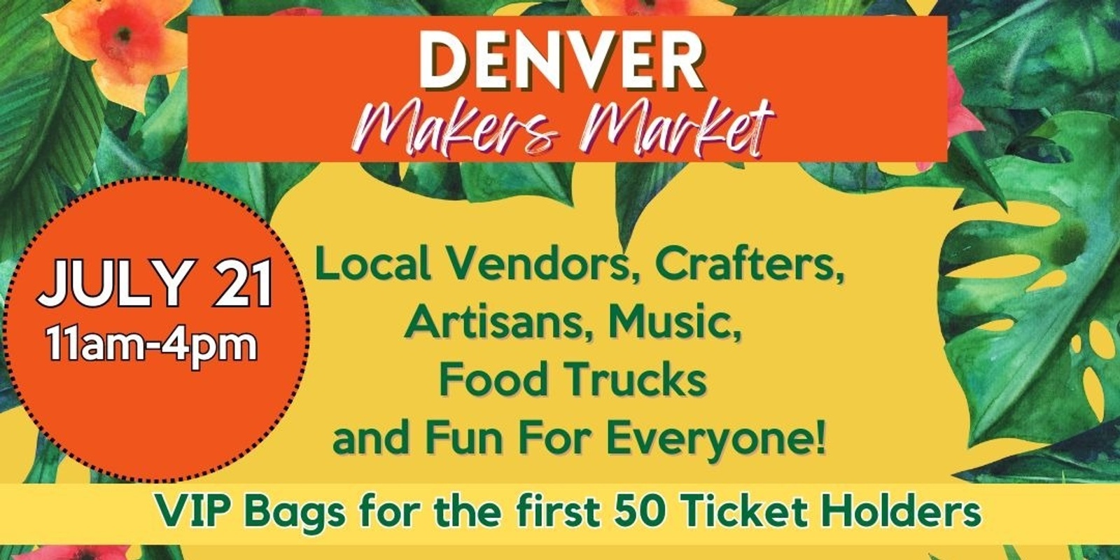 Banner image for Denver Makers Market Ken Caryl/Littleton