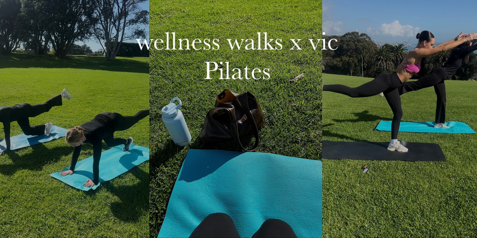Banner image for Wellness Walks x Vic: free pilates class