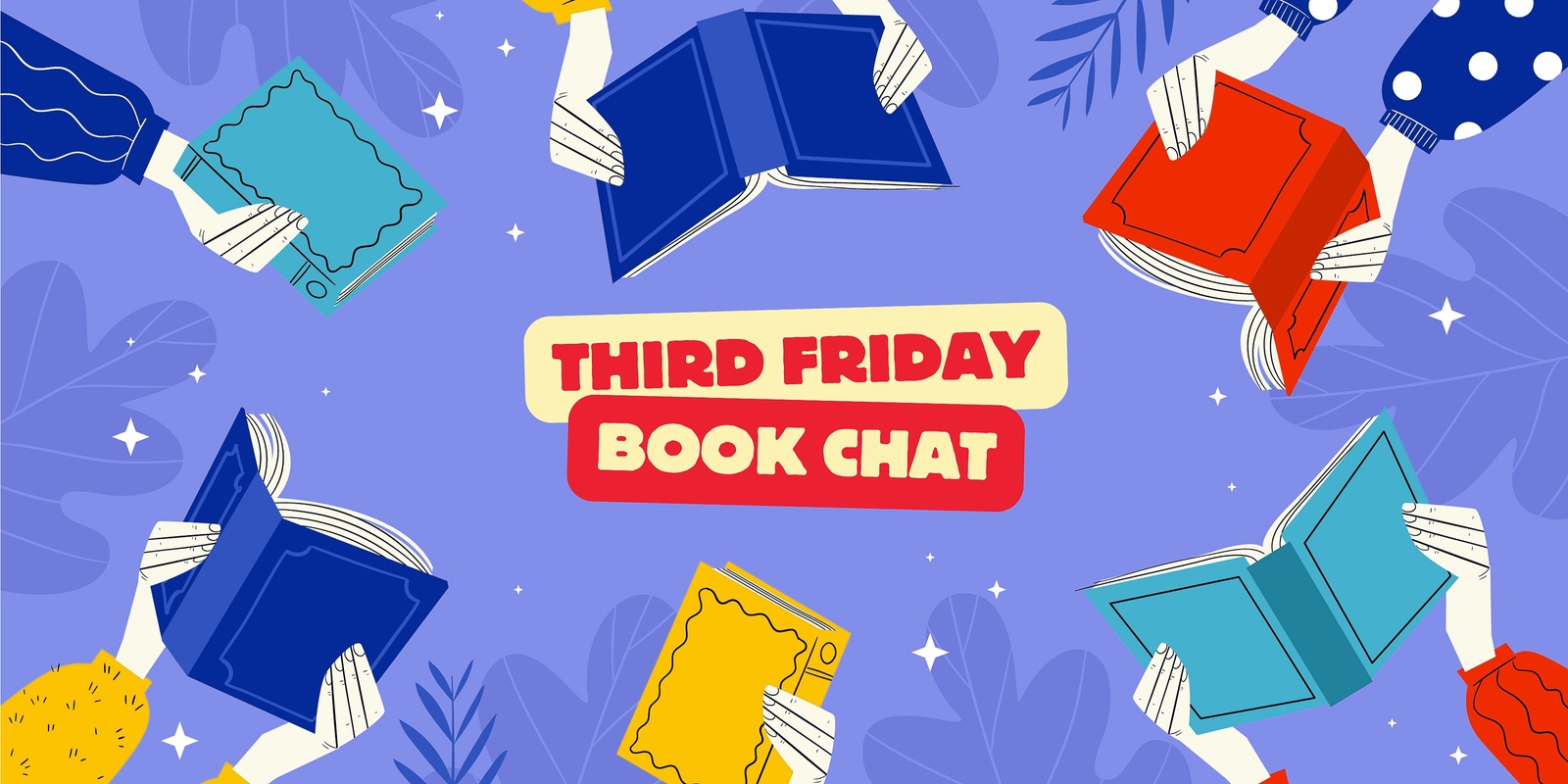 Banner image for Third Friday Book Chat • Summer 2024/25 • Ballarat Library