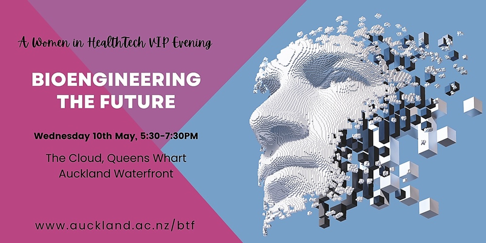 Banner image for WiHT VIP Networking Event: Bioengineering the Future