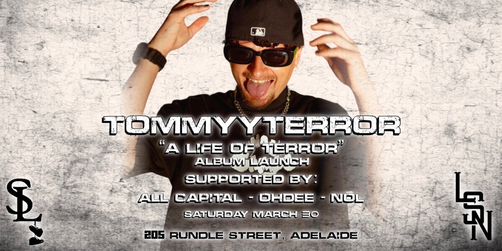 Banner image for Tommy Terror 'A Life Of Terror' Album Launch
