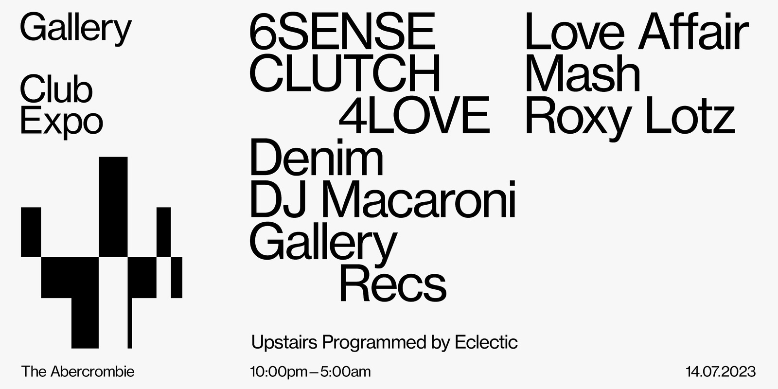 Banner image for Gallery - Club Expo (feat. 6SENSE, Denim, CLUTCH4LOVE + more)