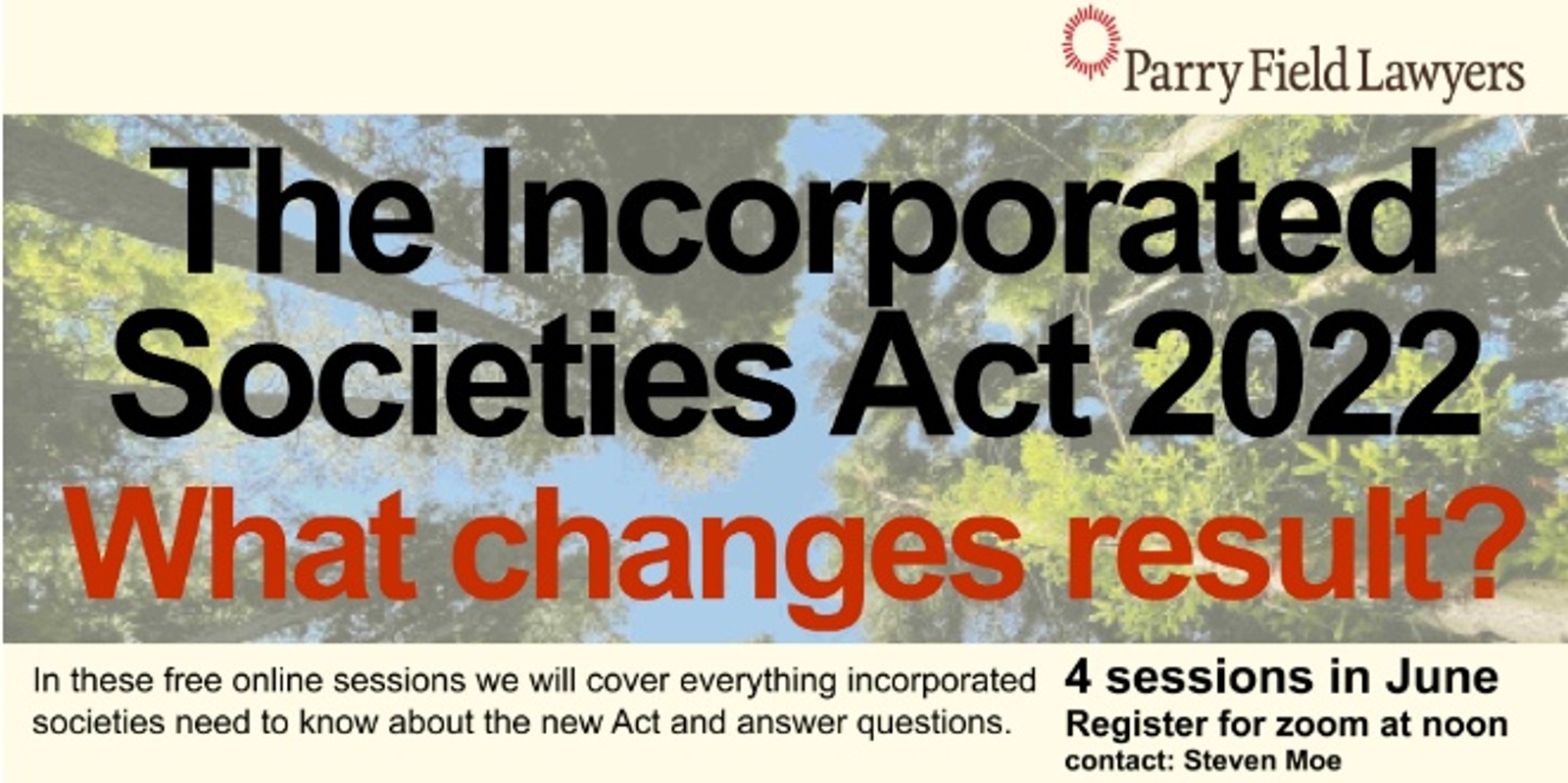 Banner image for The New Incorporated Societies Act 2022: What changes result?