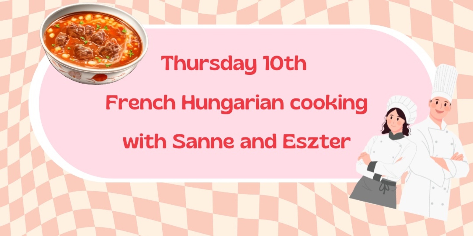 Banner image for French Hungarian Cooking at Youth ARC: 12-25 ONLY 