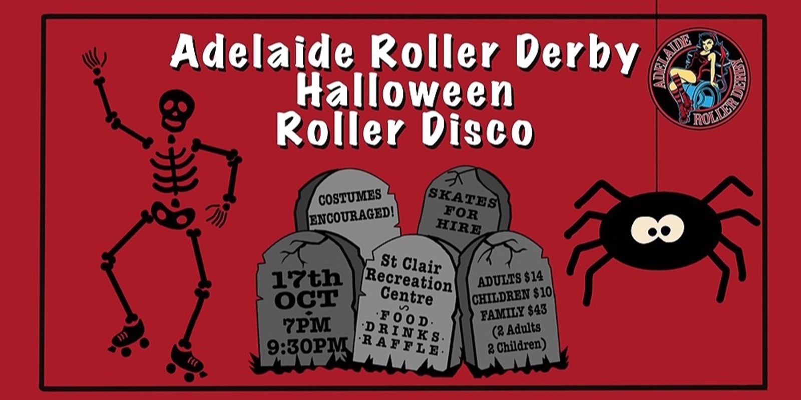 Banner image for ADRD Halloween Roller Disco