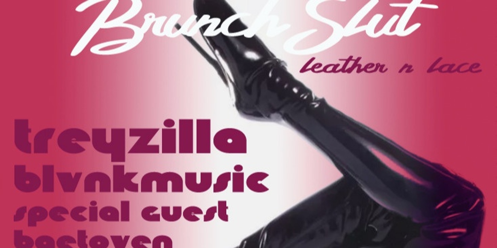 Banner image for BRUNCHSLUT Leather and lace