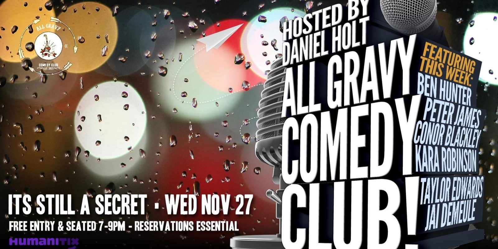 Banner image for All Gravy Comedy Club