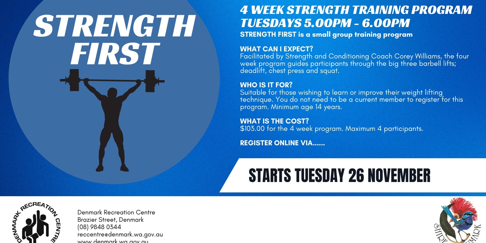 Banner image for STRENGTH FIRST